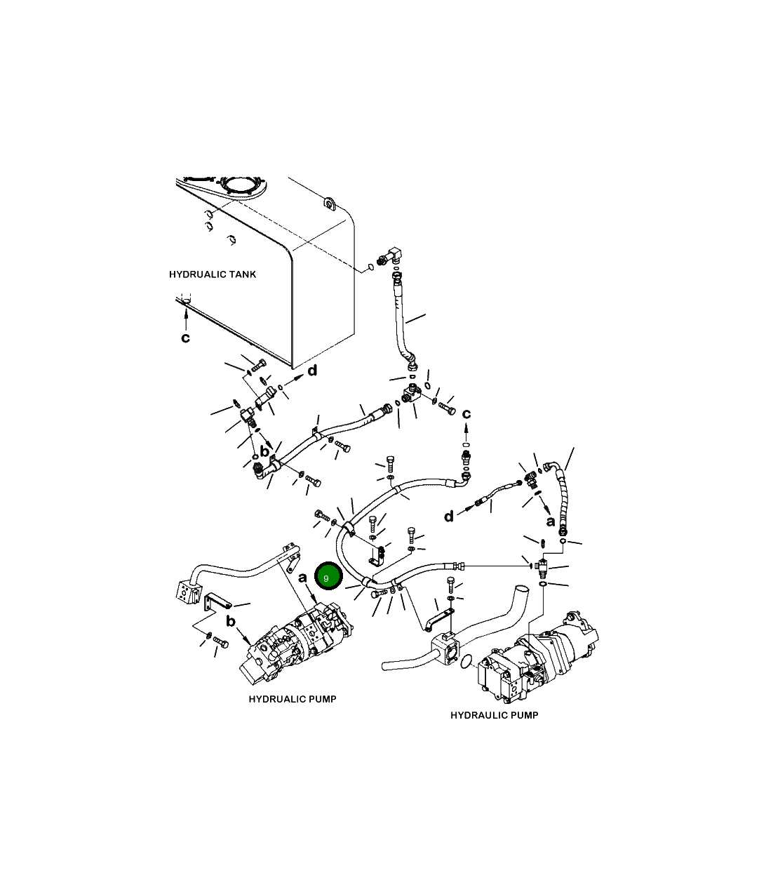 Шланг 424-62-43723 Komatsu