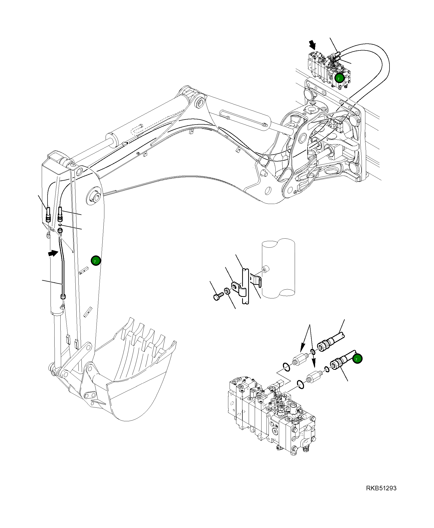Шланг 42N-62-14720 Komatsu