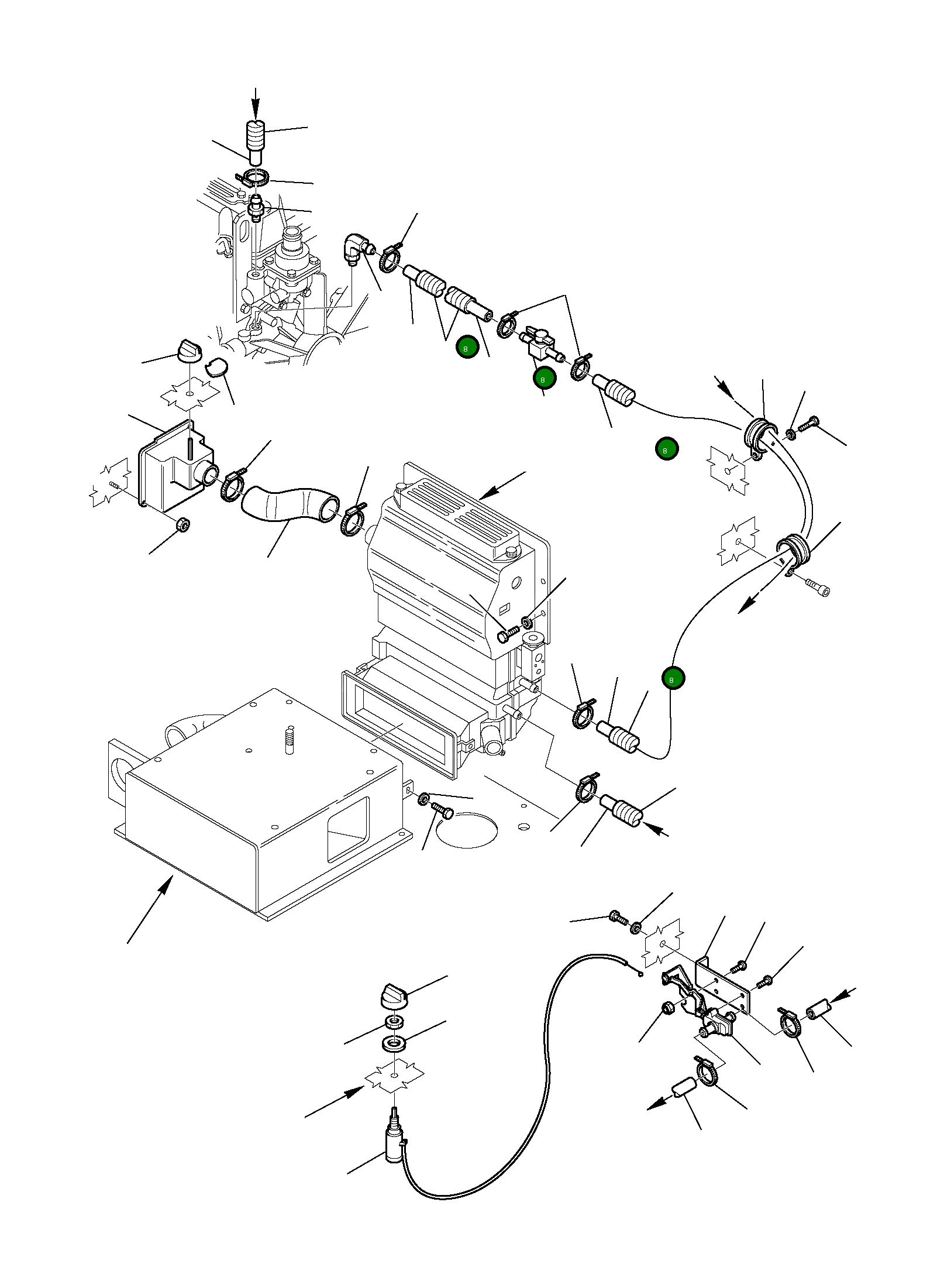 Шланг 226-977-1120 Komatsu