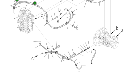 Шланг 2A7-62-11480 Komatsu