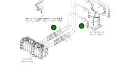 Шланг 22J-62-16720 Komatsu