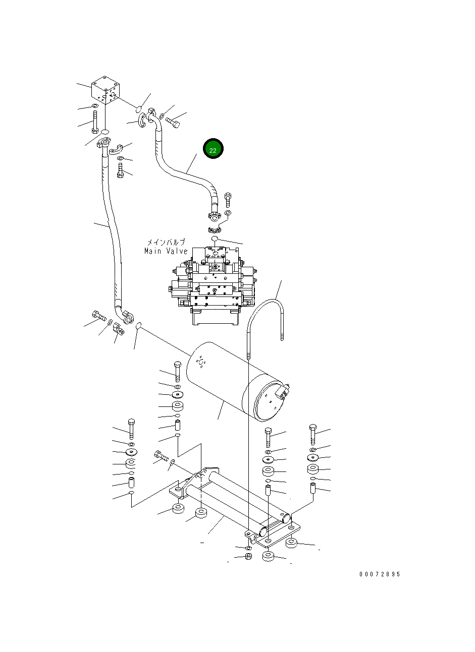 Шланг 426-62-32940 Komatsu
