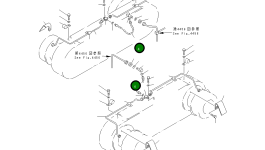 Шланг 23F-44-11460 Komatsu