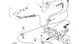 Шланг 392865007 Komatsu