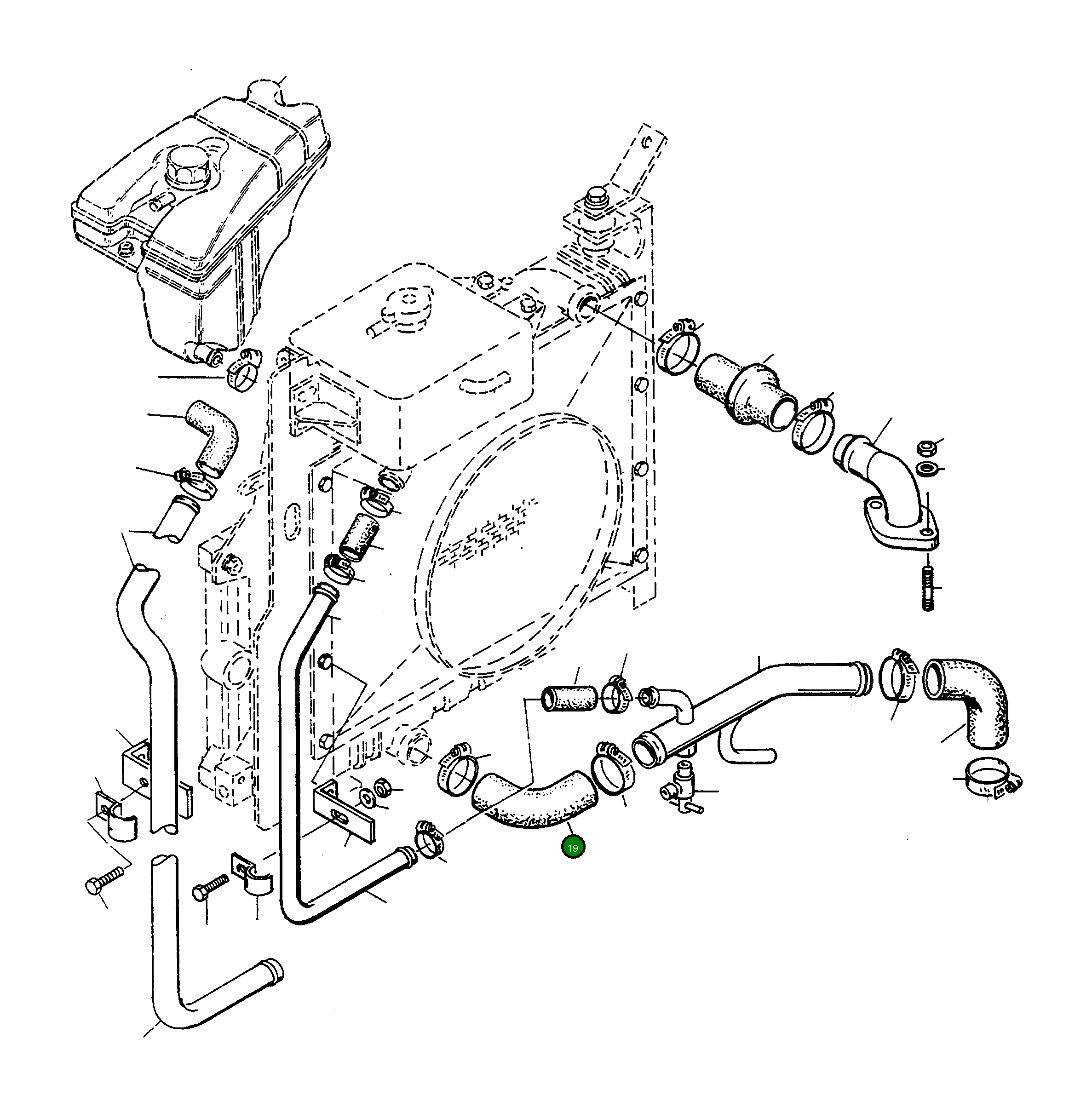Шланг 4250337M1 Komatsu