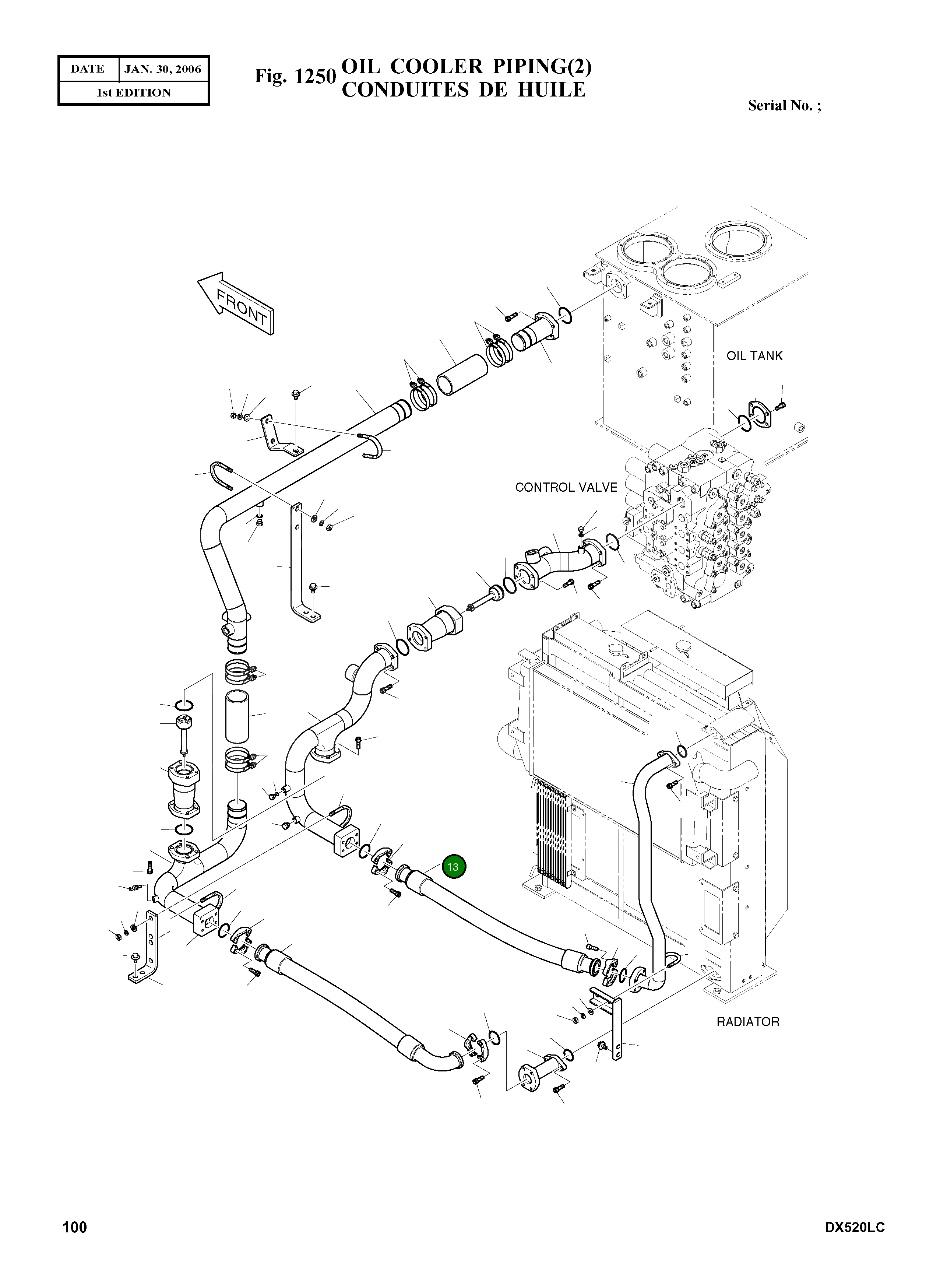 Шланг DS2038158 Komatsu