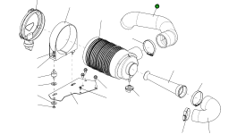Шланг 42T-01-33030 Komatsu