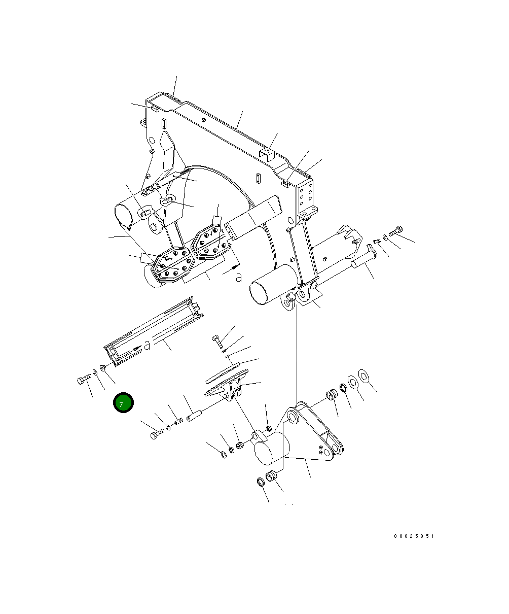 Втулка 144-49-61480 Komatsu