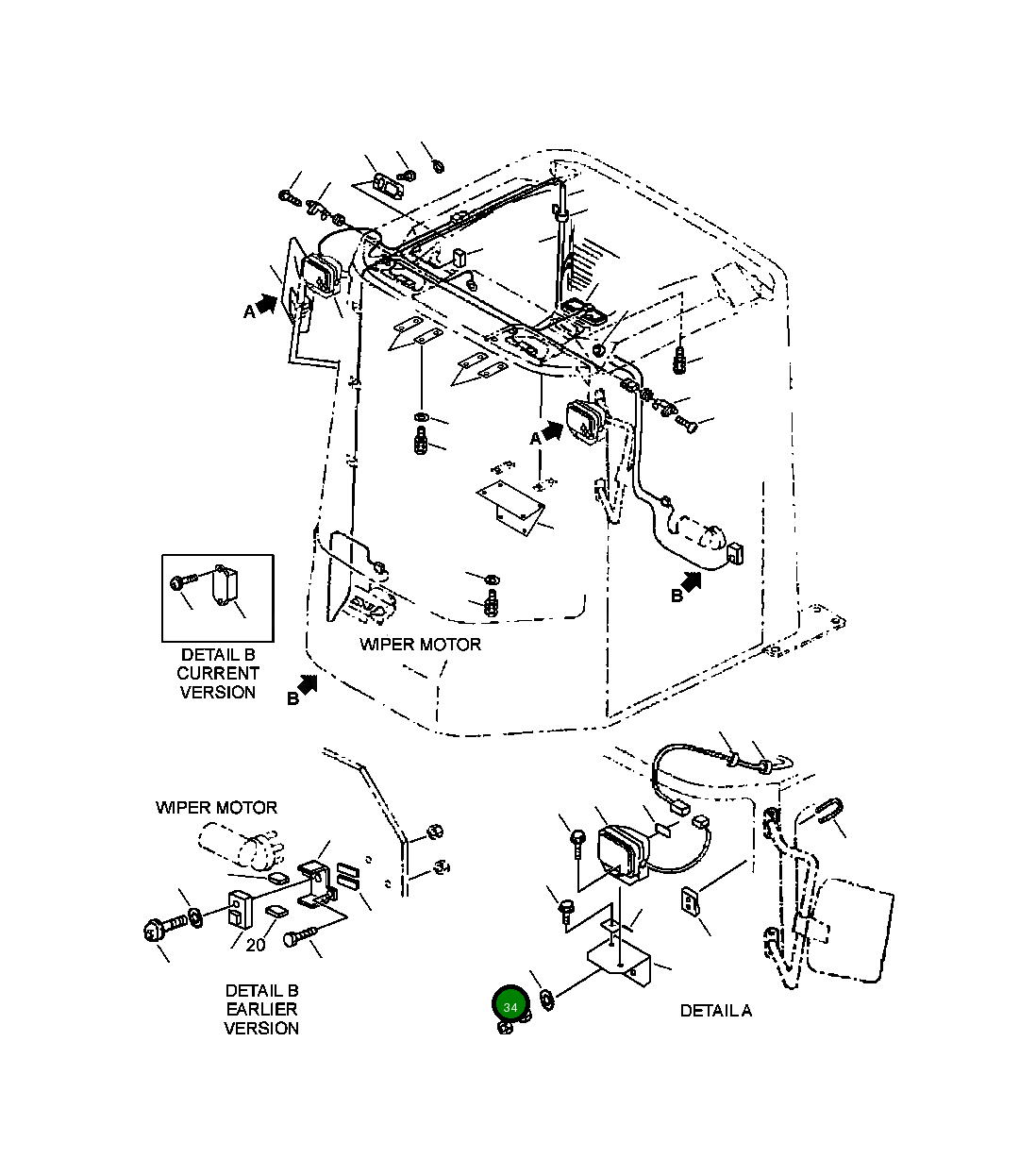 Гайка 01580-01510 Komatsu