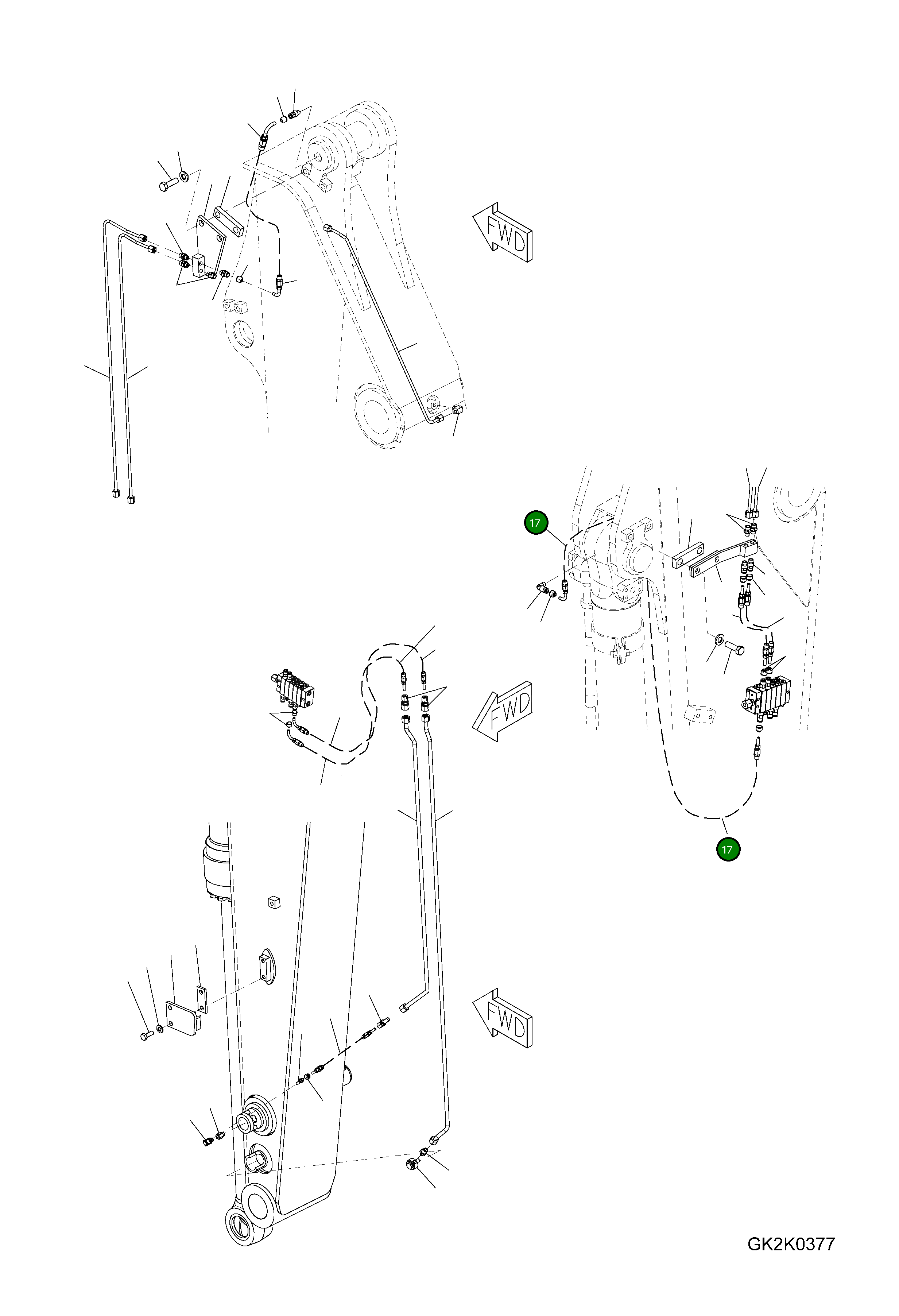Шланг 42W-09-H4510 Komatsu