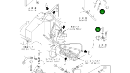 Шланг YM172187-78190 Komatsu