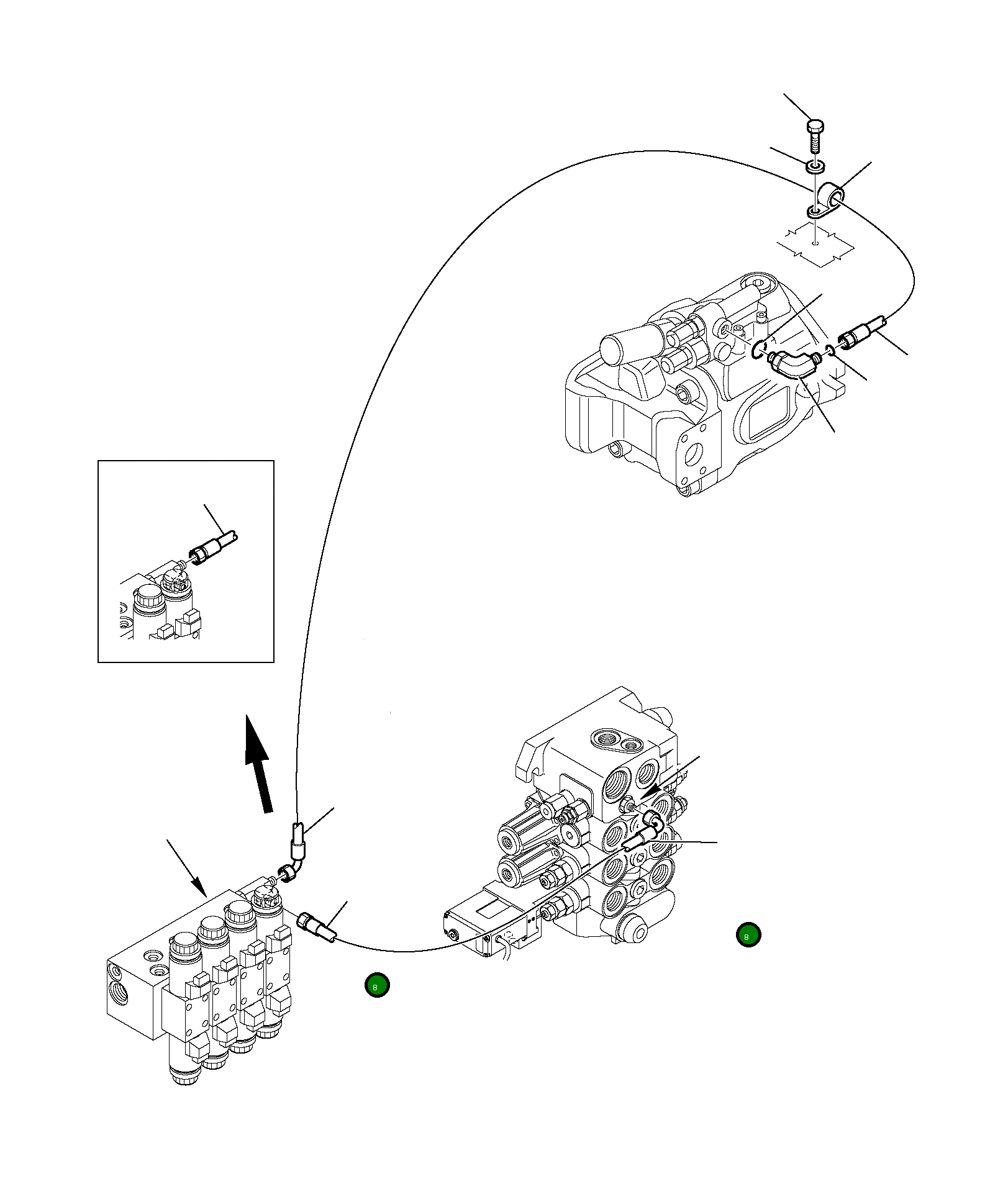 Шланг 395-62-14872 Komatsu