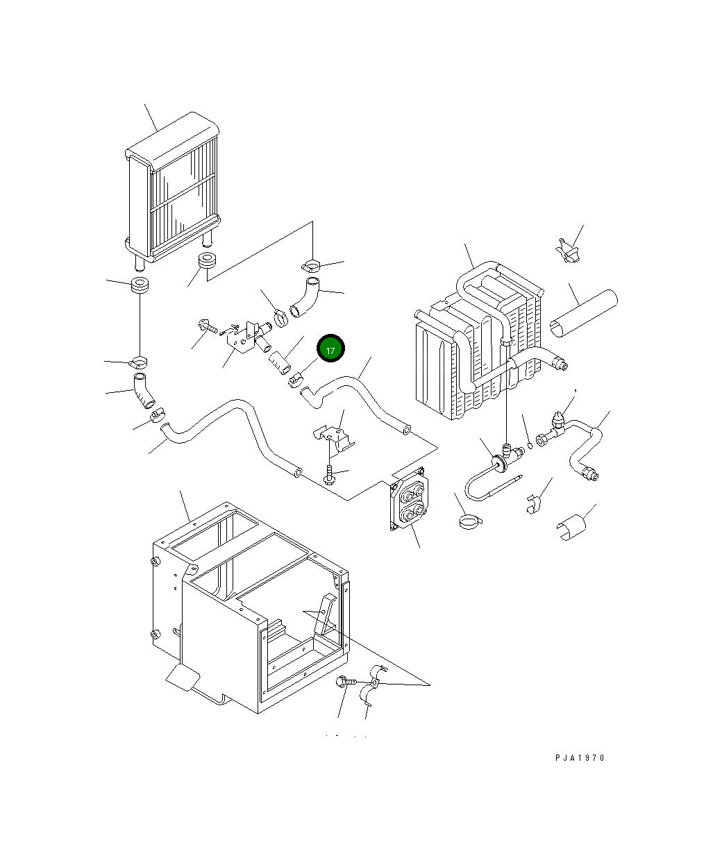 Шланг ND7052-200400 Komatsu