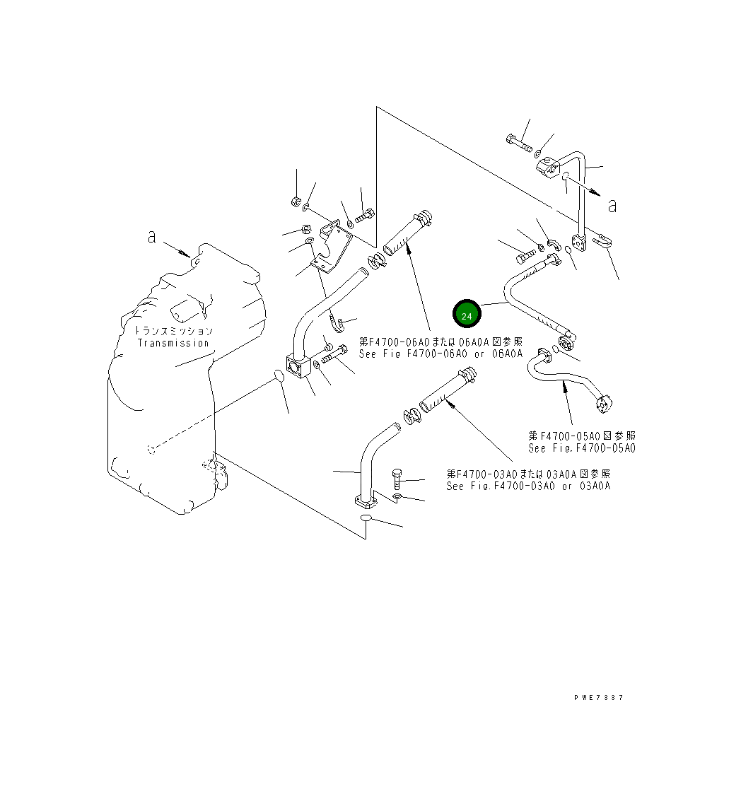 Шланг 426-16-21440 Komatsu