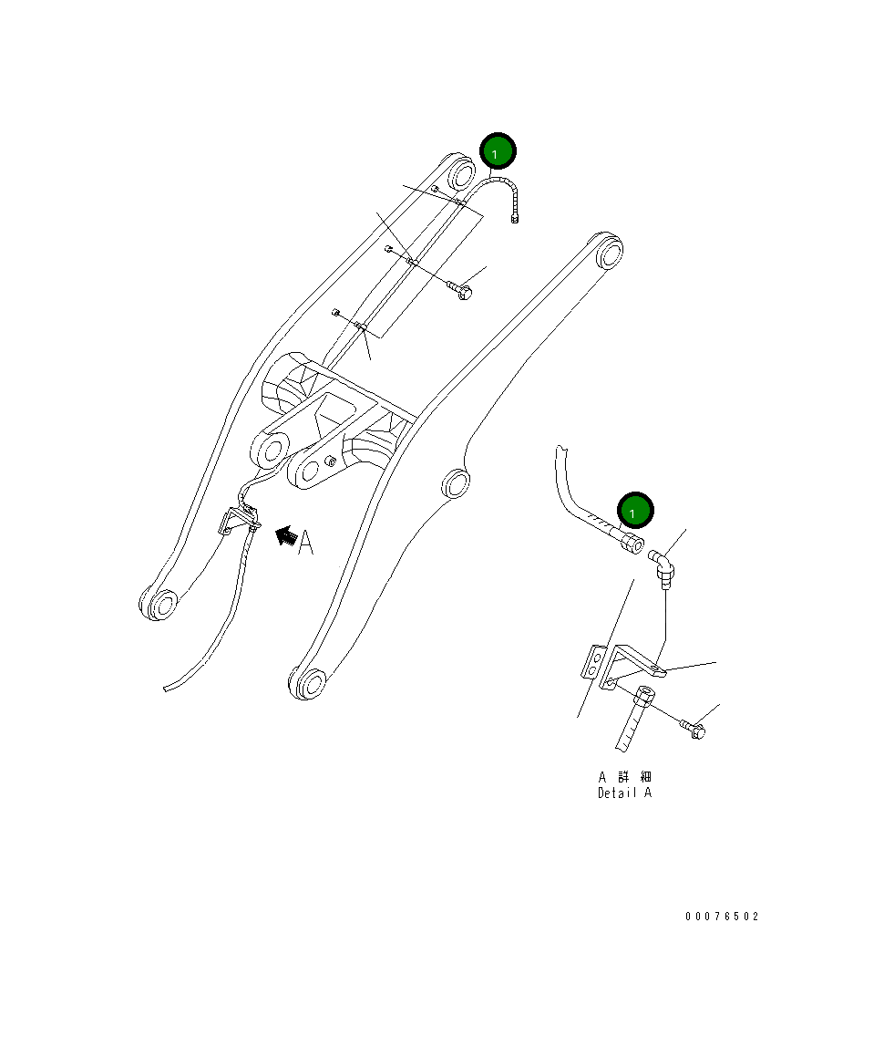 Шланг 421-879-A710 Komatsu