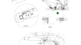 Шланг 9184-1050D45 Komatsu