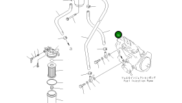 Шланг YM129555-59510 Komatsu