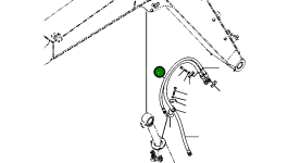 Шланг 22P-62-13220 Komatsu