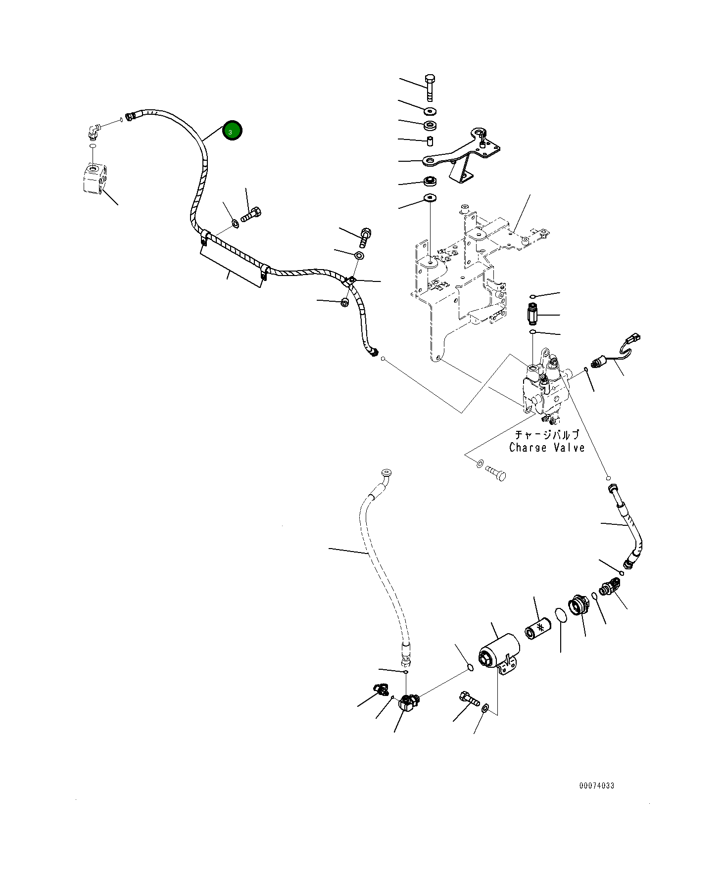 Шланг 419-43-47140 Komatsu