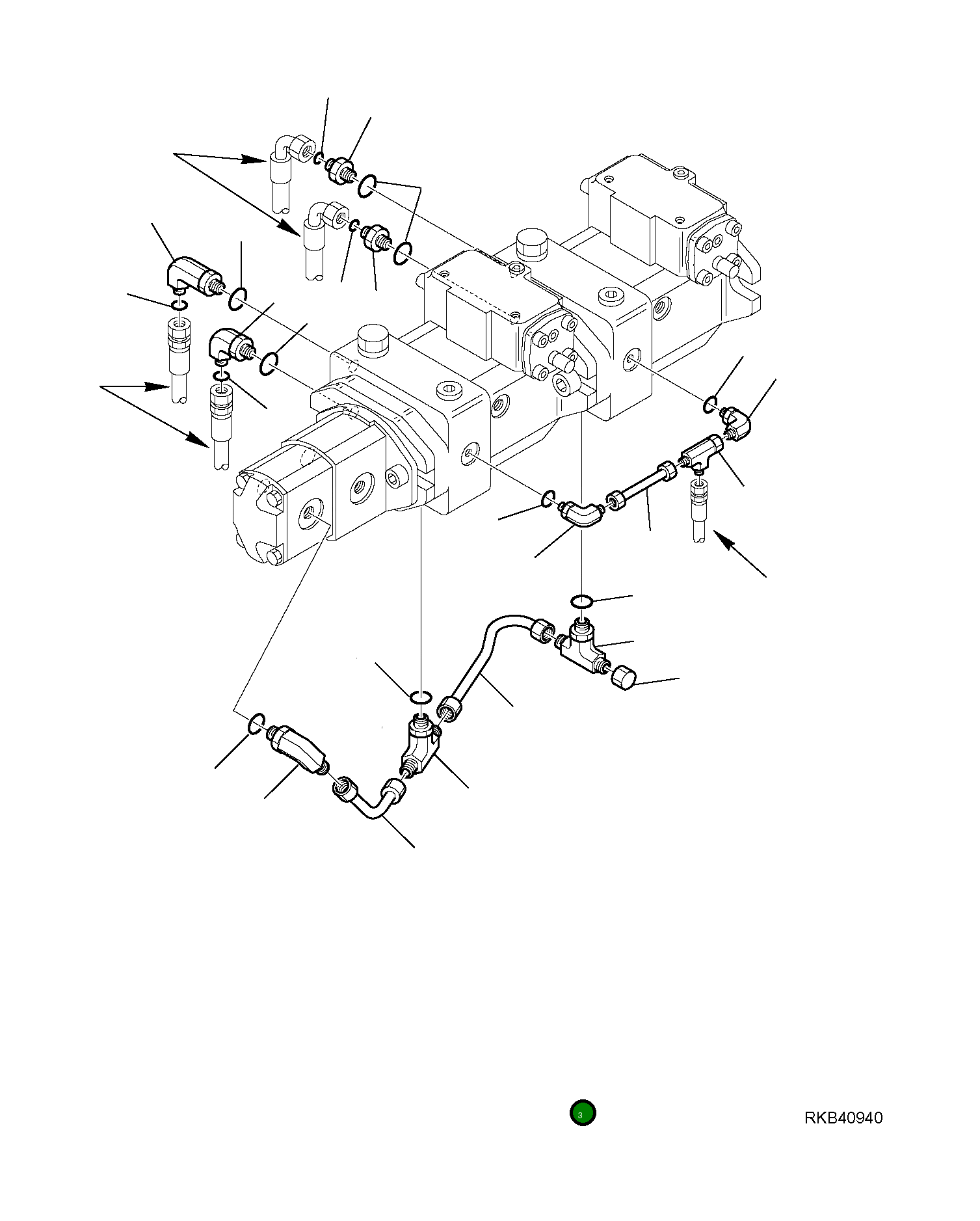Шланг 37D-62-10020 Komatsu