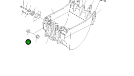 Втулка 21N-70-14220 Komatsu
