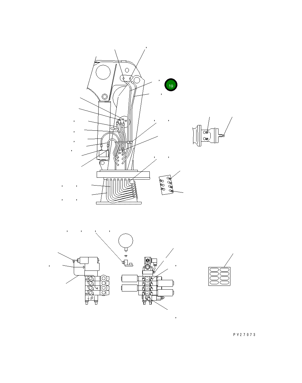 Шланг UN786502105 Komatsu
