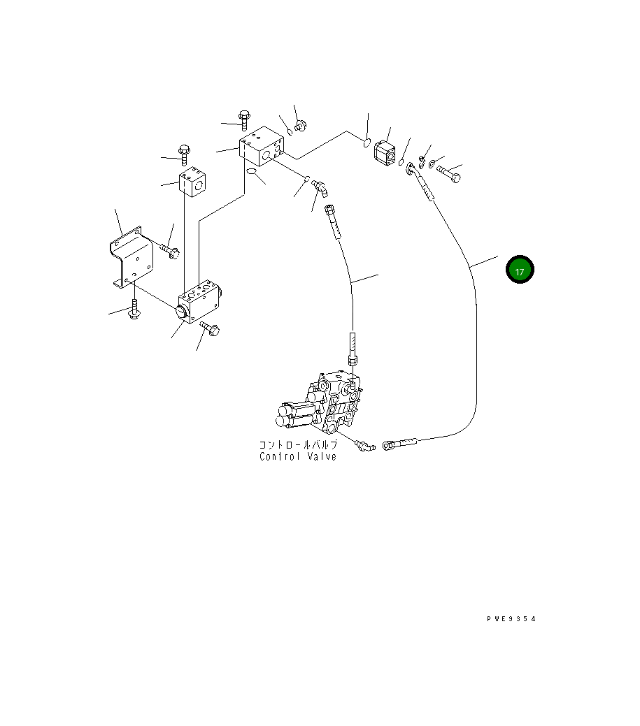 Шланг 417-N24-2150 Komatsu