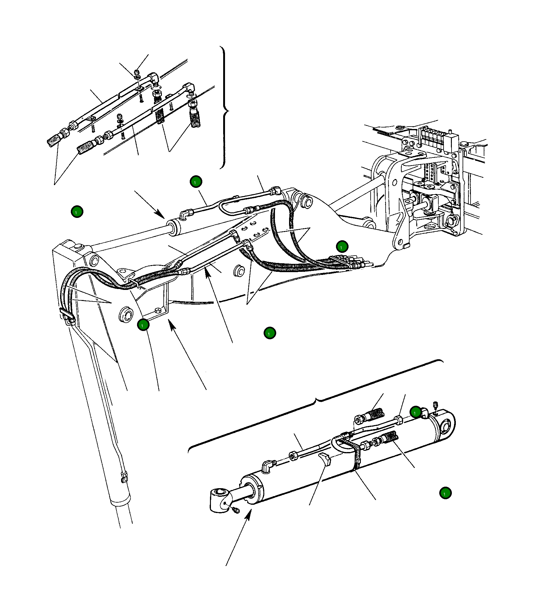 Шланг 392073025 Komatsu