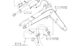Шланг 22K-62-13720 Komatsu