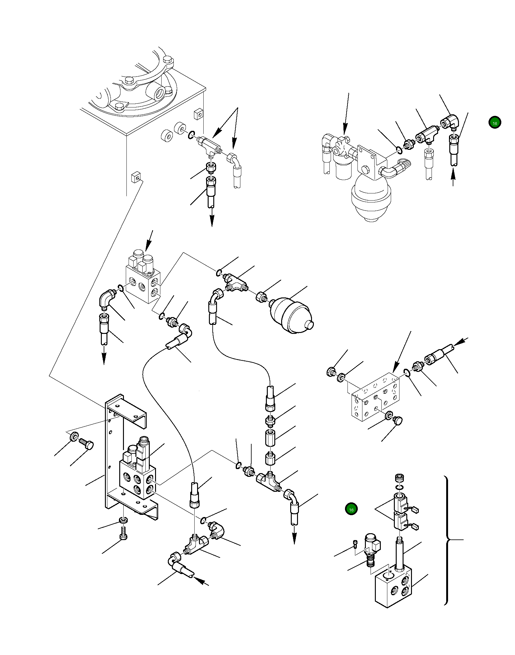 Шланг 226-09-11180 Komatsu
