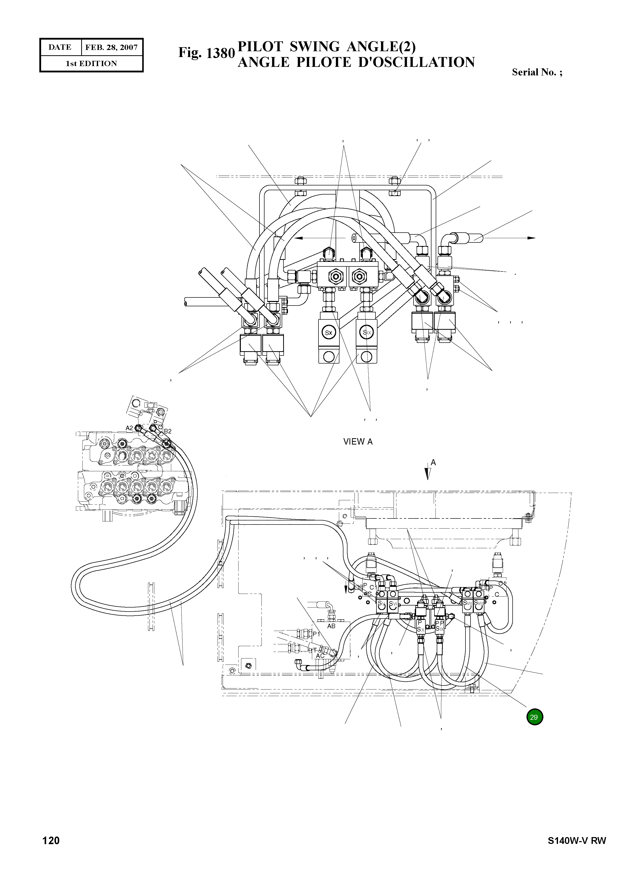 Шланг 9184-1010D52 Komatsu