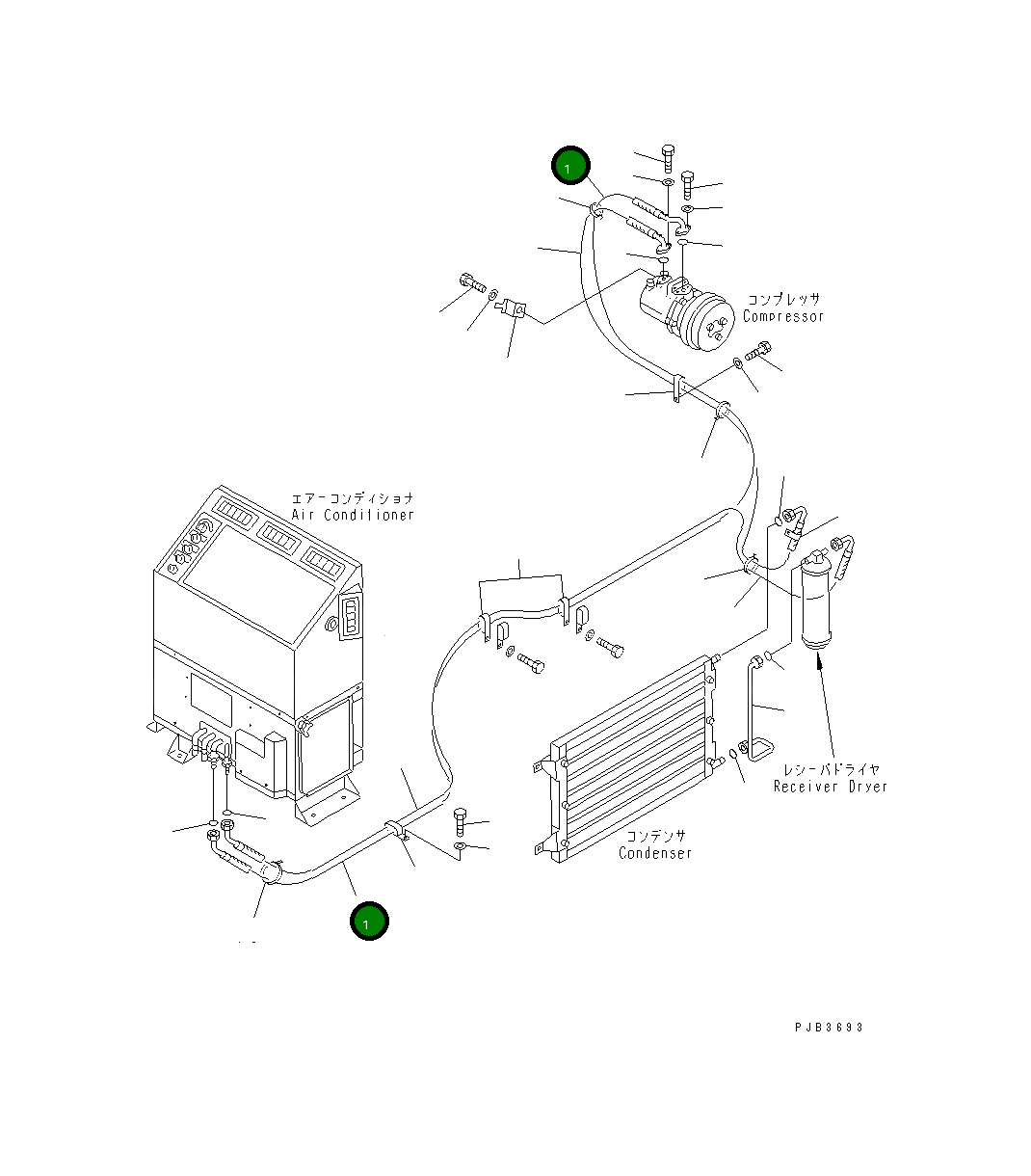 Шланг 20Y-979-5560 Komatsu