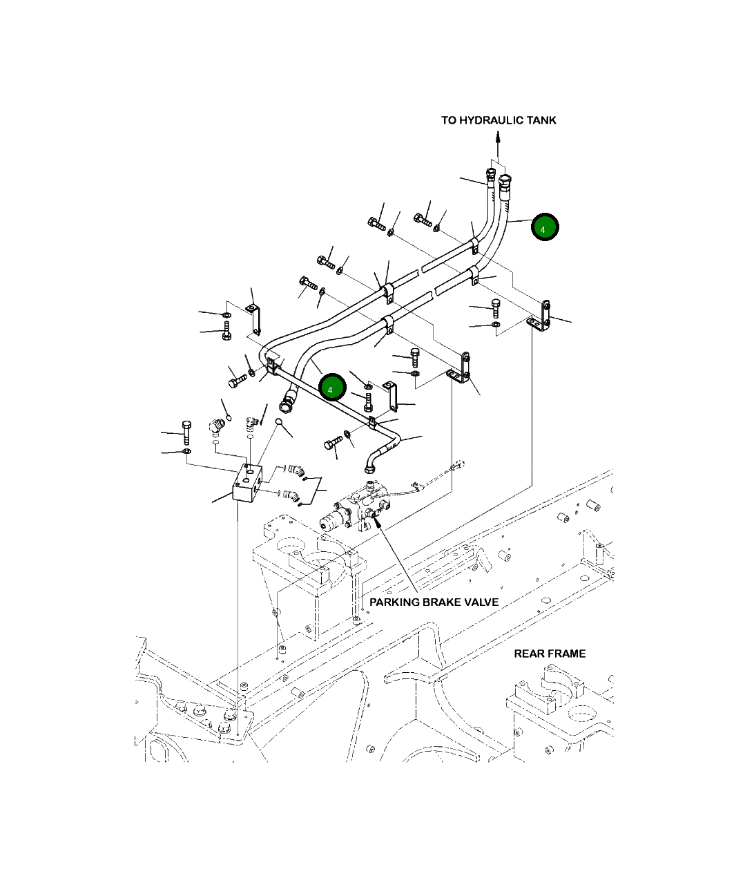 Шланг 423-43-51190 Komatsu