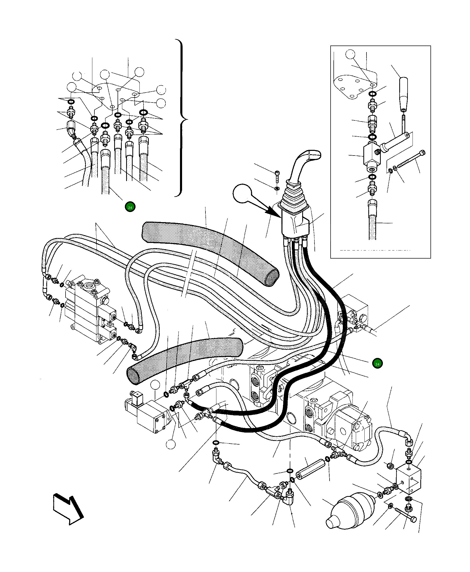 Шланг 392368083 Komatsu