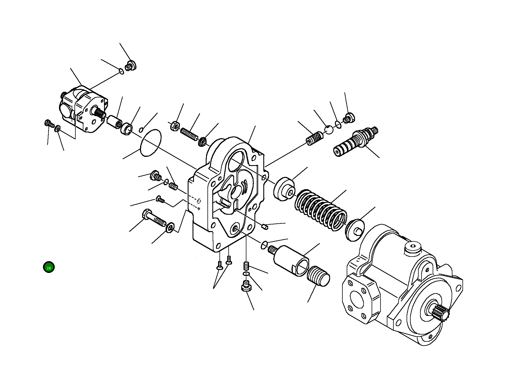 Винт 840141048 Komatsu