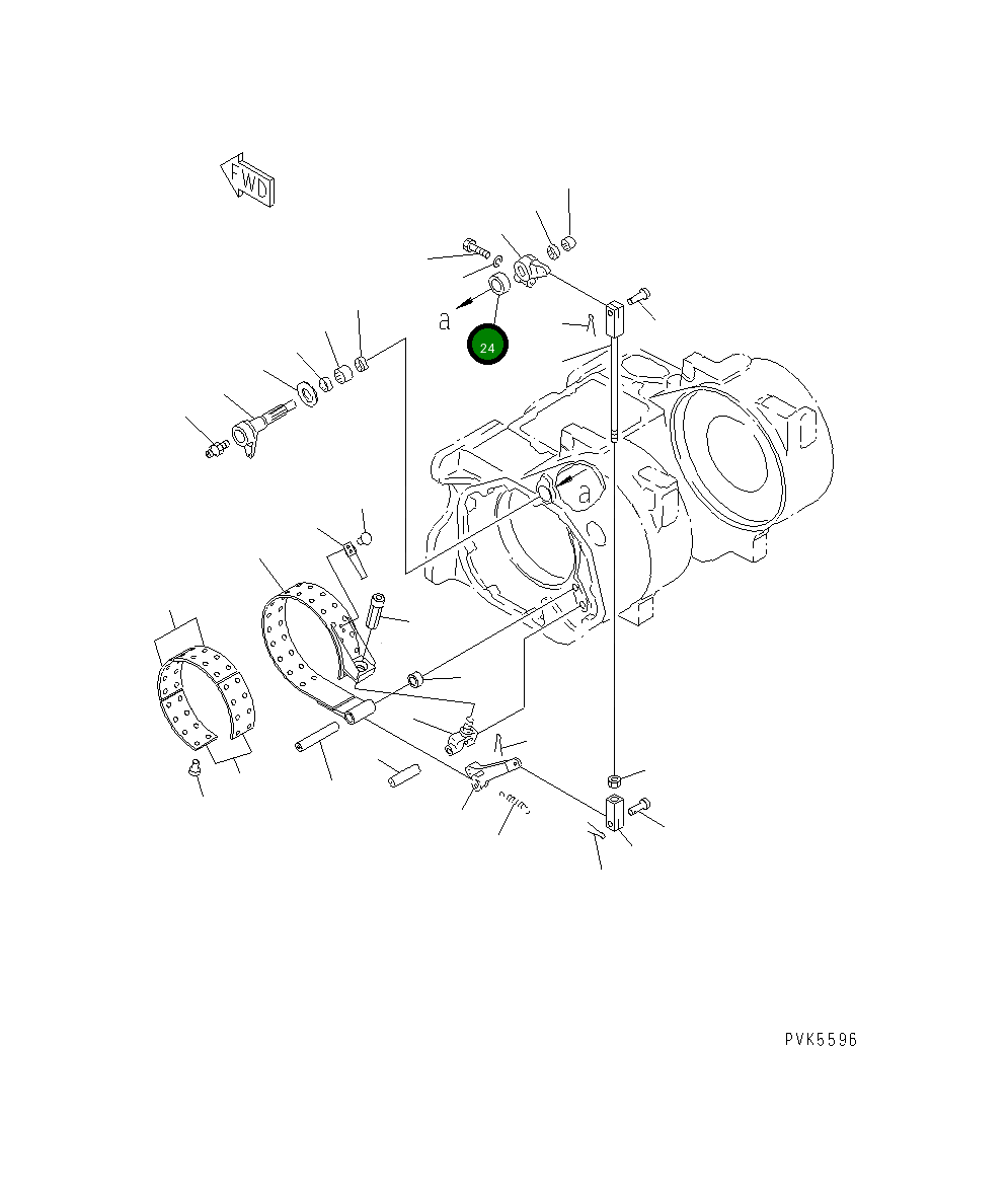 Втулка 101-Z61-2230 Komatsu