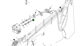 Шланг 37B-62-15210 Komatsu