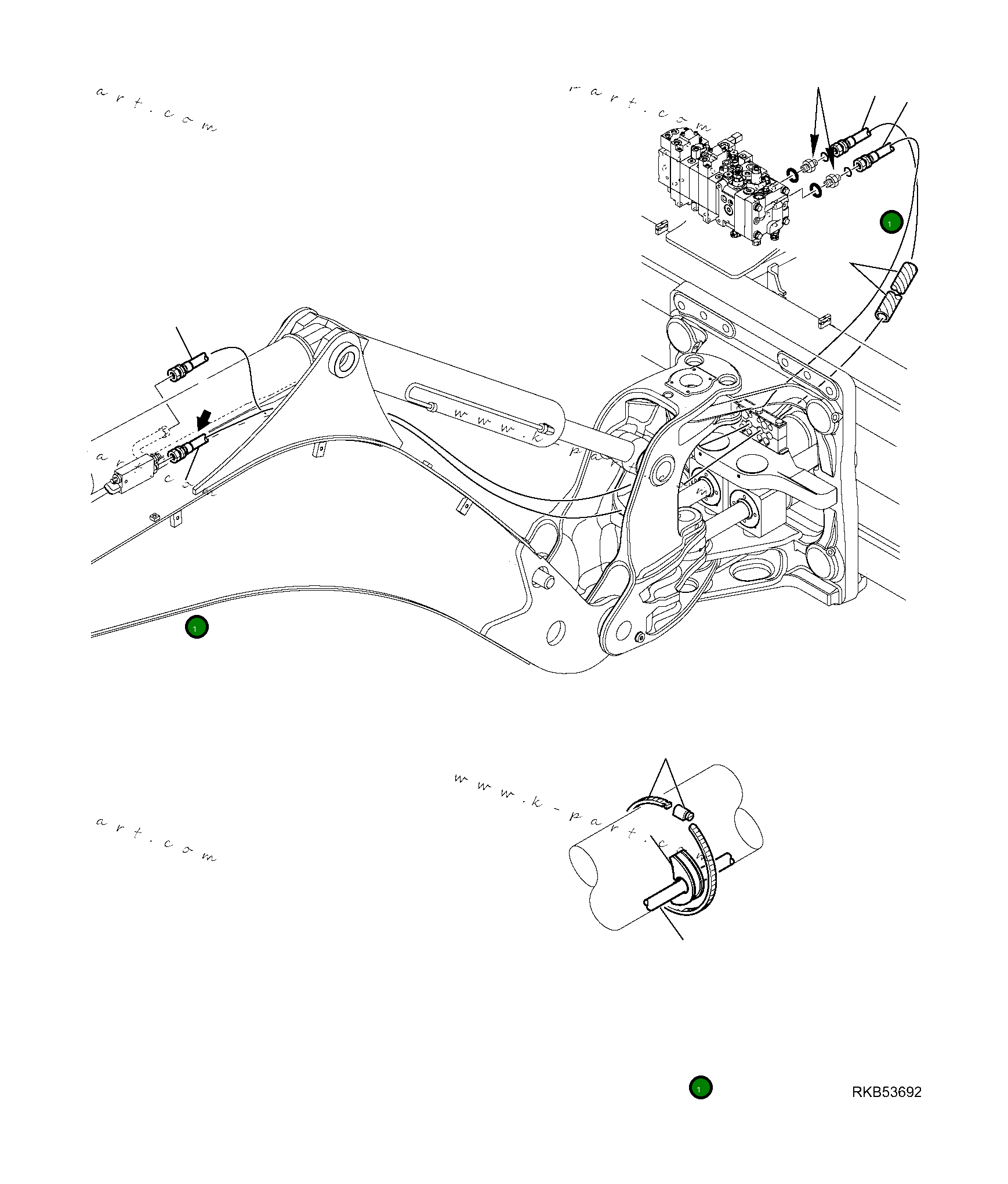 Шланг 42N-62-16650 Komatsu