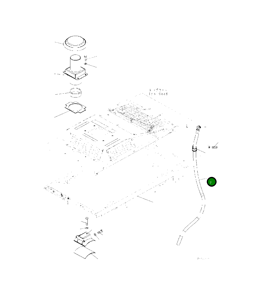Шланг 419-54-63350 Komatsu
