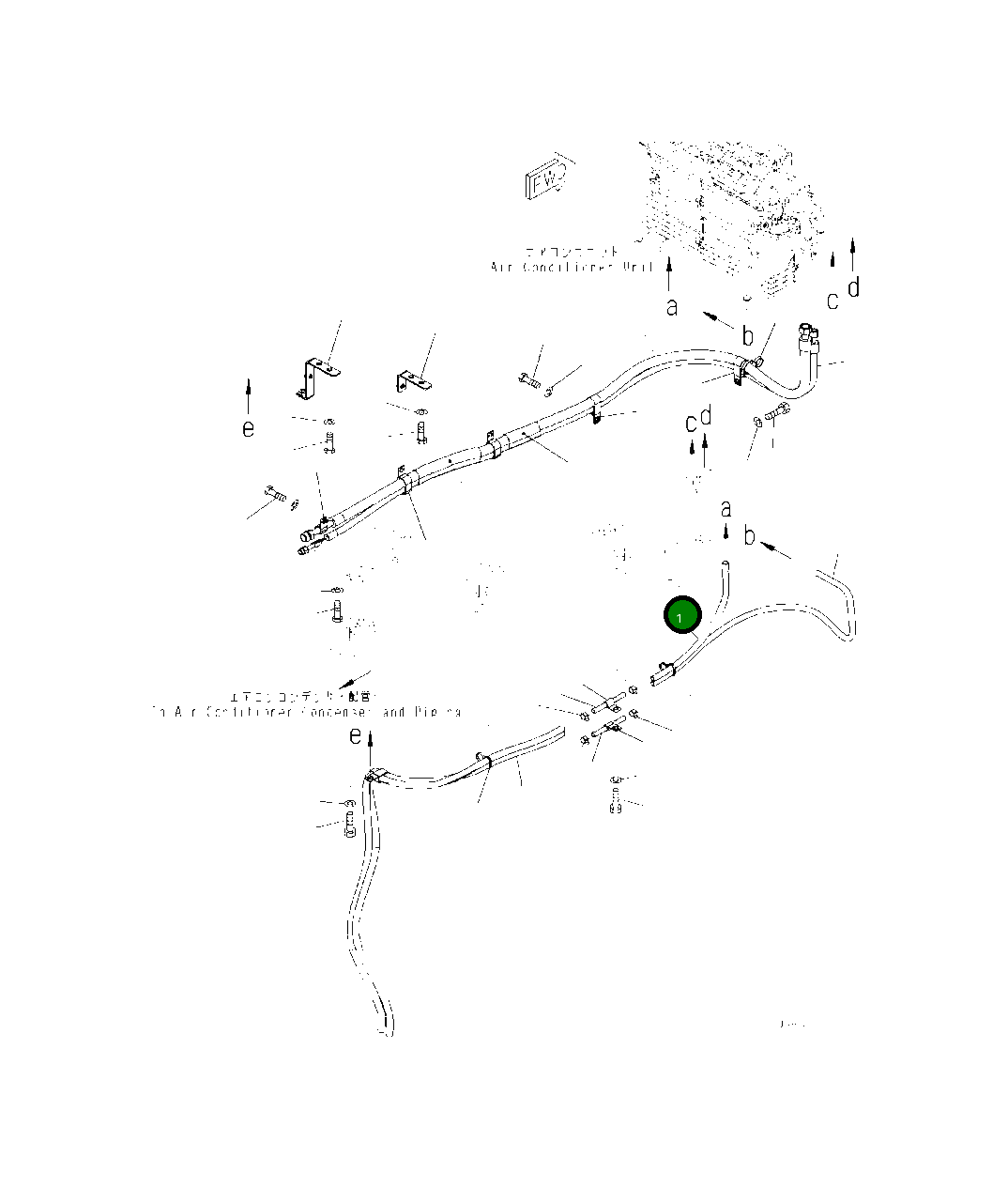 Шланг 419-07-61340 Komatsu