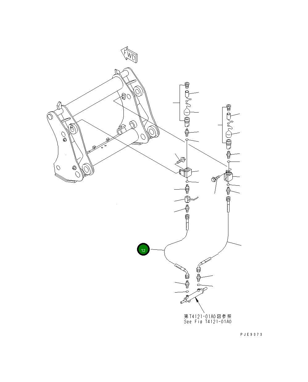 Шланг 418-879-2751 Komatsu