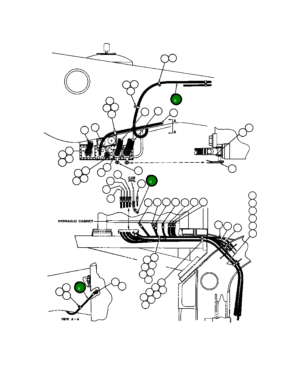 Шланг HA6254 Komatsu
