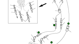 Шланг 392381002 Komatsu
