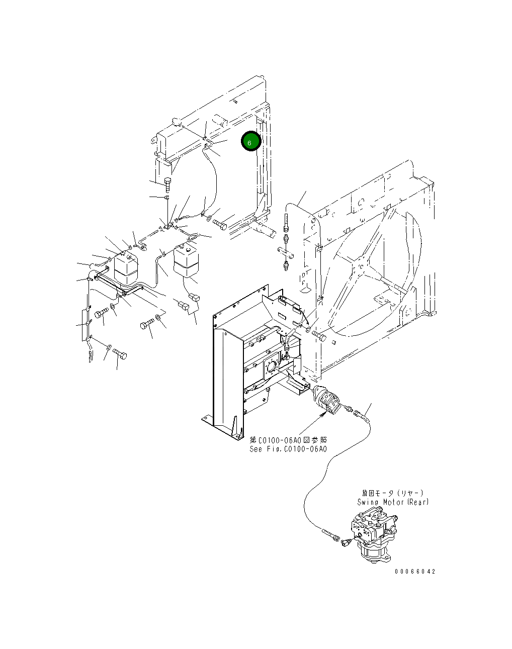Шланг 21N-03-37190 Komatsu