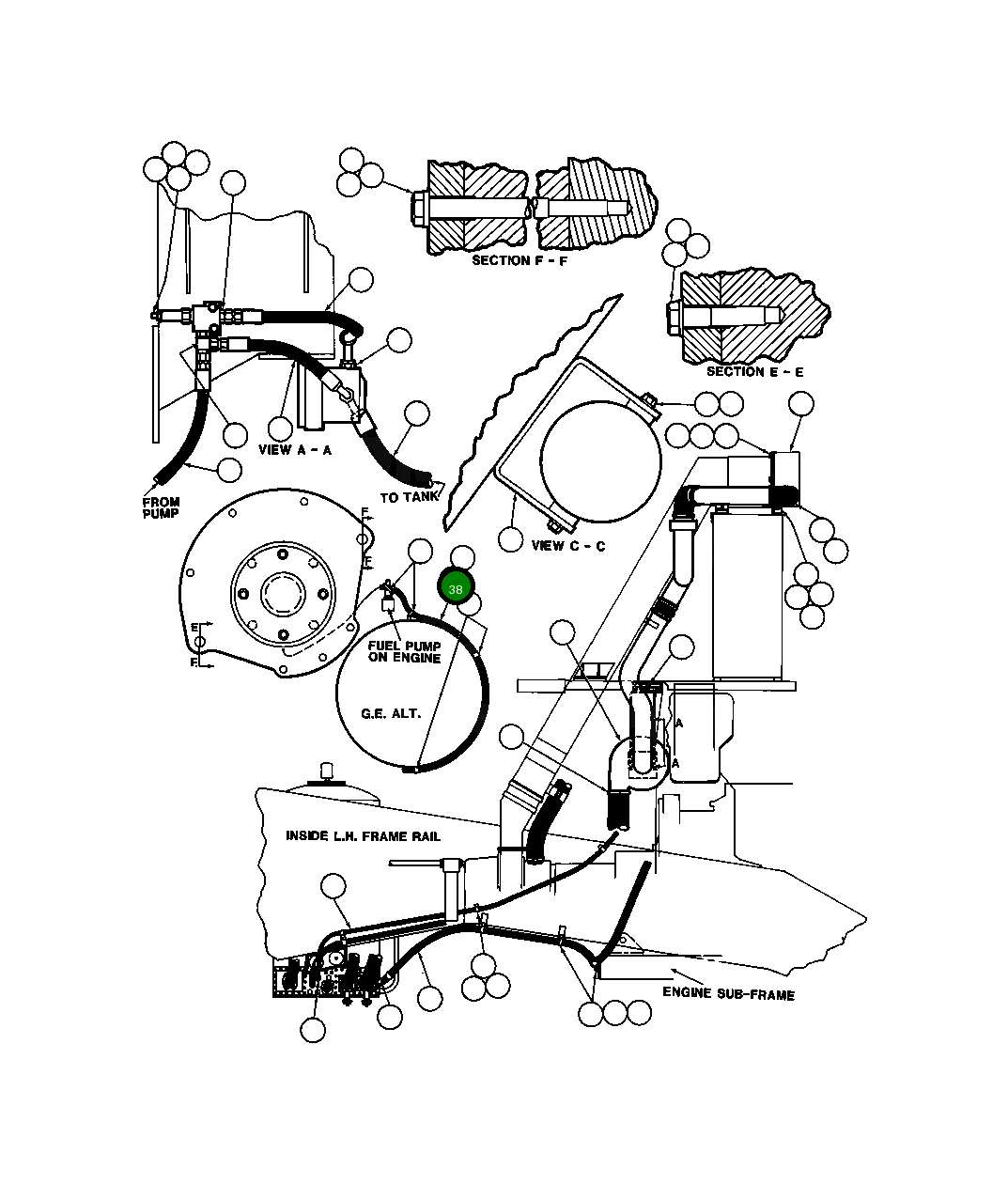 Шланг TK1040 Komatsu