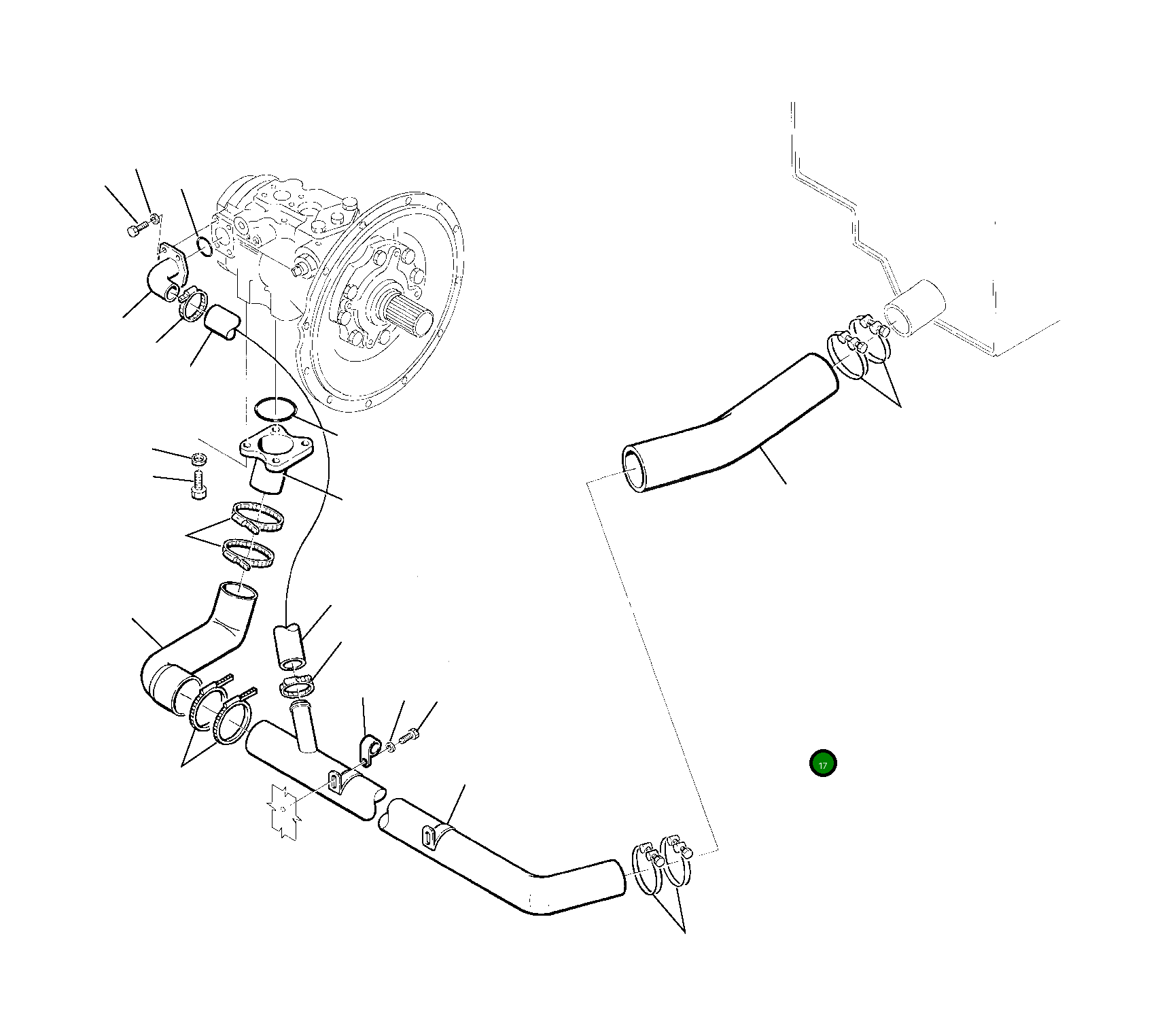 Втулка 22E-62-11260 Komatsu