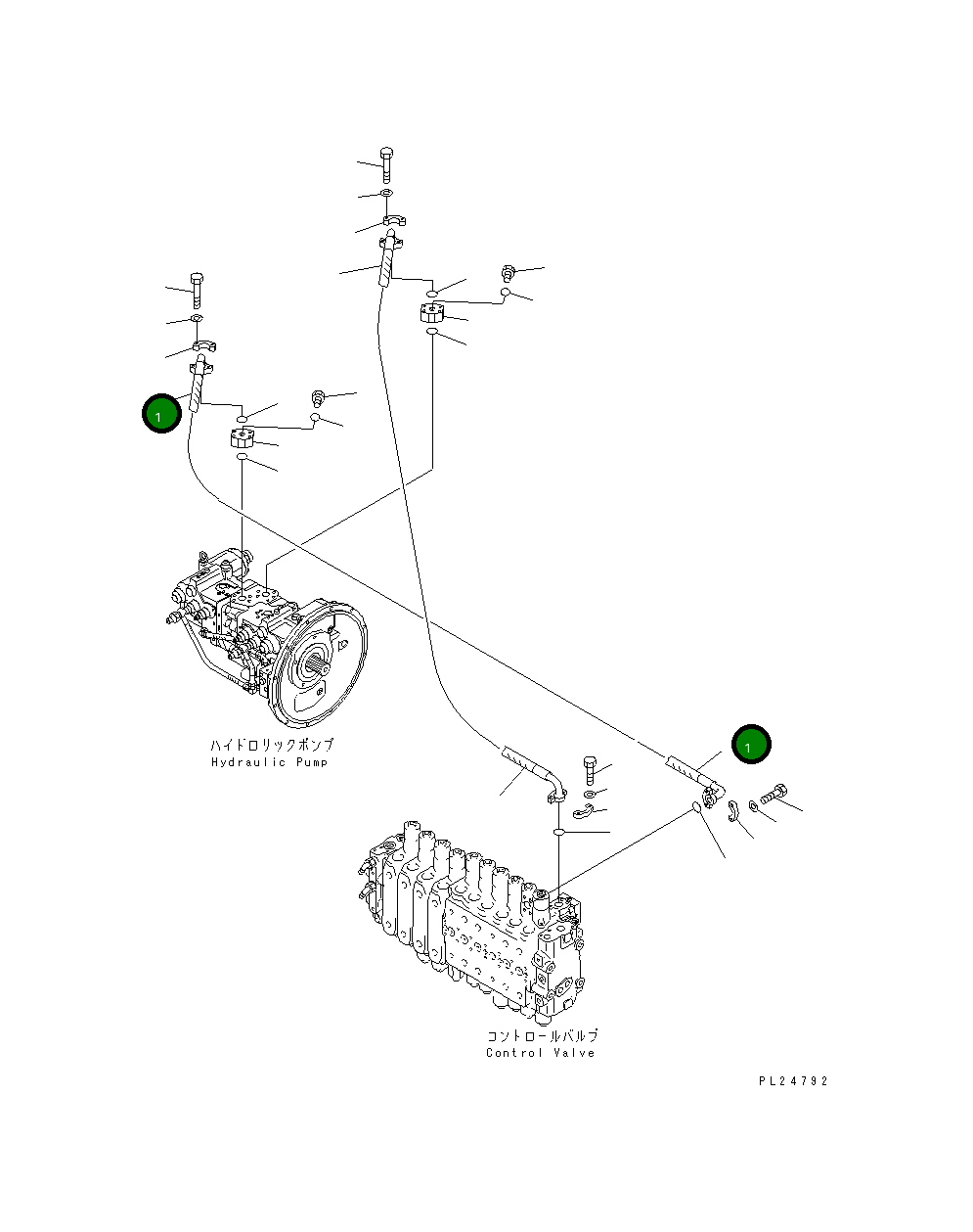 Шланг 8233-62-3010 Komatsu