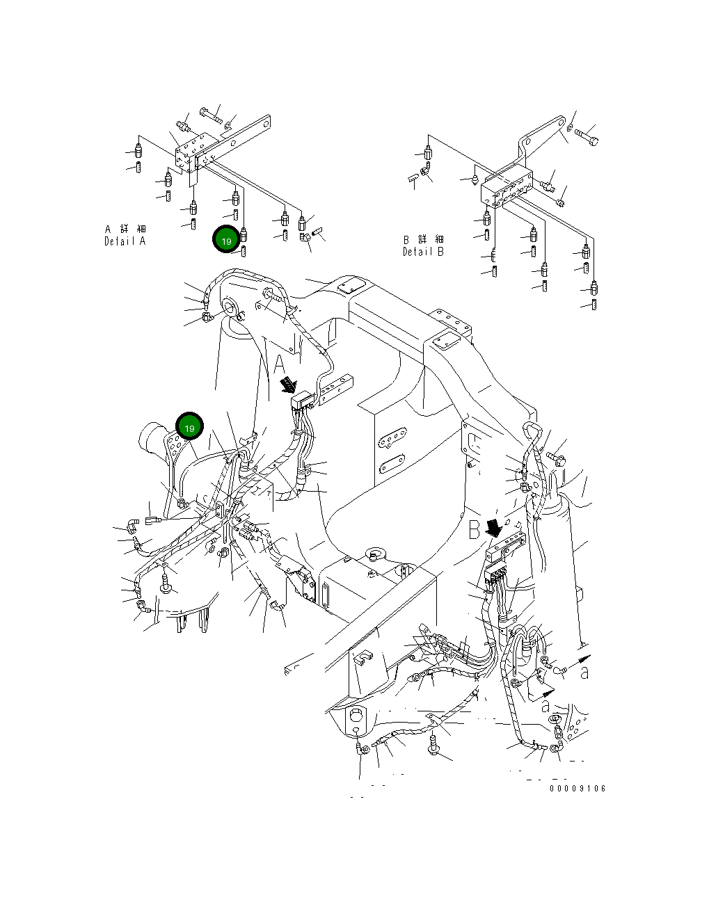Шланг 569-95-64350 Komatsu