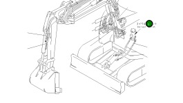 Шланг 21W-62-22351 Komatsu