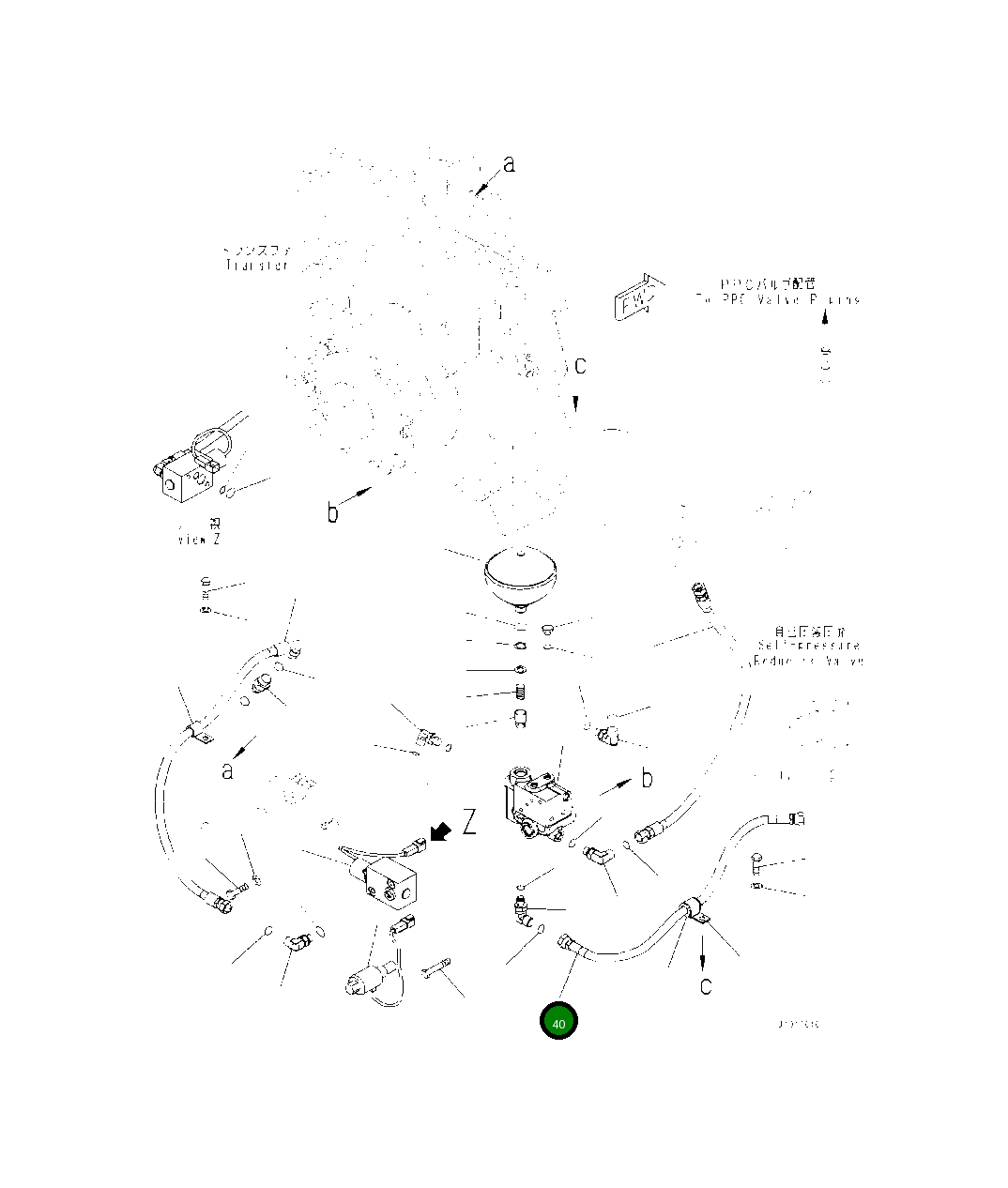Шланг 418-62-52940 Komatsu